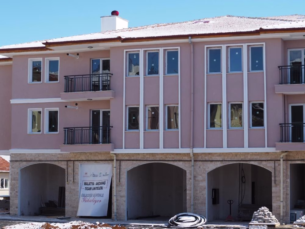 Kahramanmaraş merkezli 6 Şubat 2023 depremlerinden etkilenen Malatya’da yeniden inşa