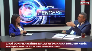 Malatya Pencere TV YouTube kanalında yayınlanan ve moderatörlüğünü Sevilay Karabulut’un