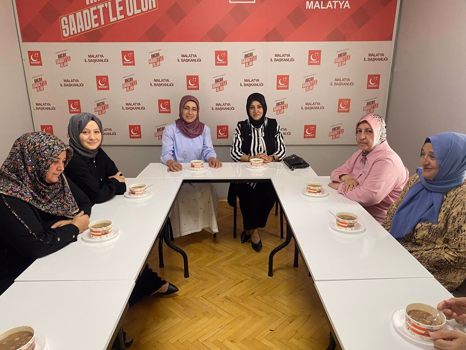 Saadet Partisi Malatya Kadın Kolları tarafından Muharrem Ayı vesilesiyle düzenlenen