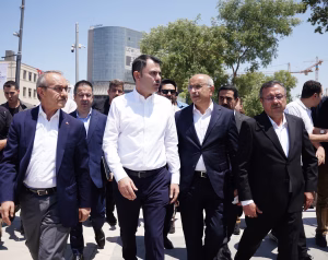 Çevre, Şehircilik ve İklim Değişikliği Bakanı Murat Kurum, Malatya’da yürütülen