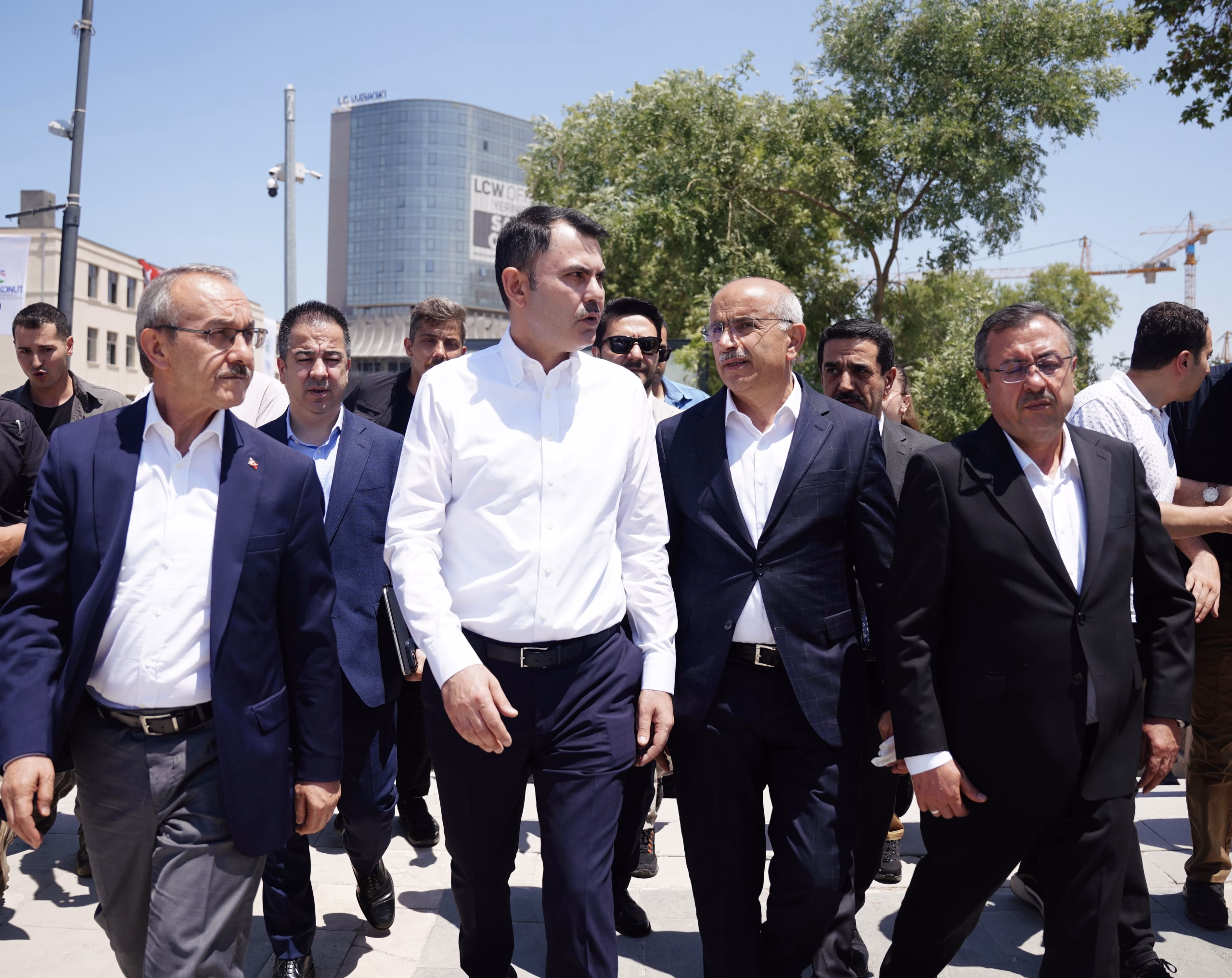 Çevre, Şehircilik ve İklim Değişikliği Bakanı Murat Kurum, Malatya’da yürütülen
