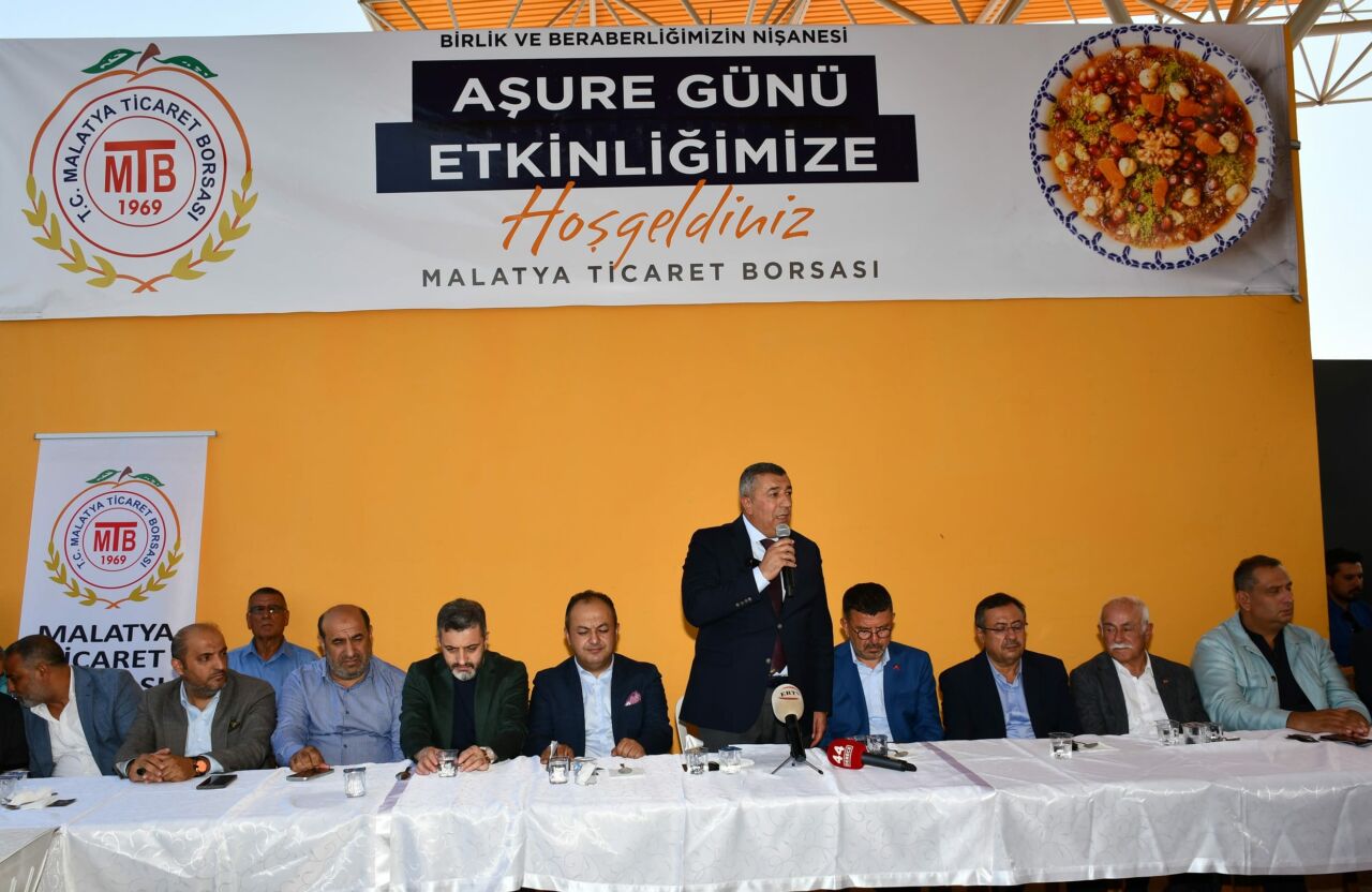 Malatya Ticaret Borsası’ndan Muharrem Ayında Anlamlı Etkinlik: Aşure Günü Buluşması