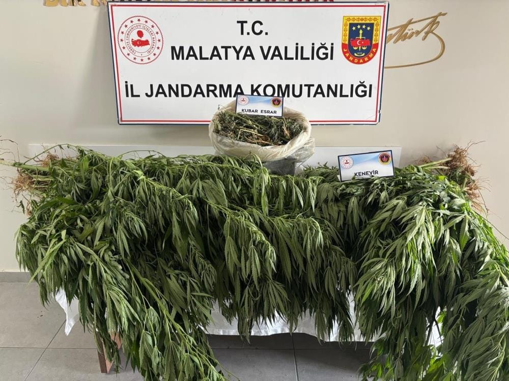 Malatya Yeşilyurt’ta Uyuşturucu Operasyonu: 1 Kişi Gözaltında, 1200 Gram Esrar