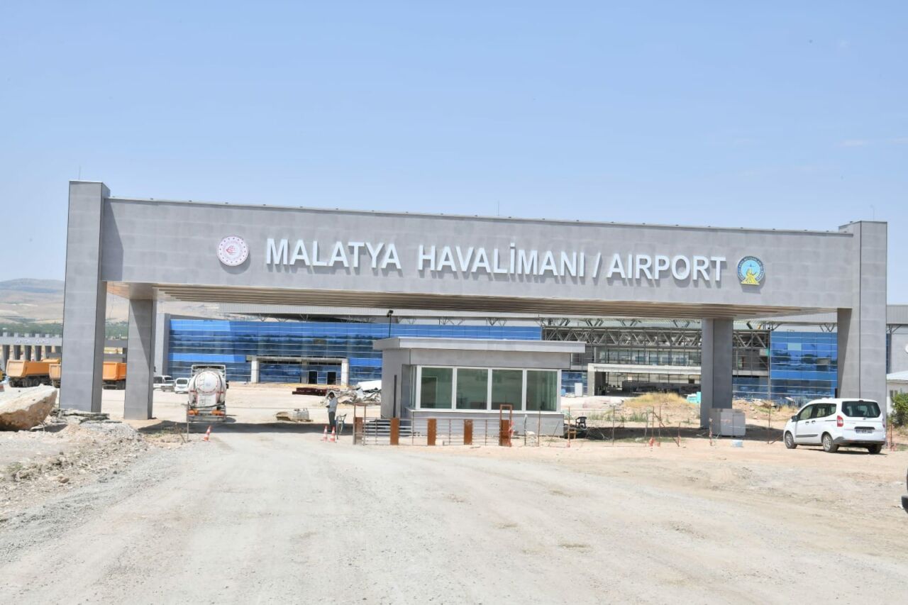 Malatya Havalimanı yeni binasında Sona Gelindi: Mart 2026’da Hizmete Açılıyor