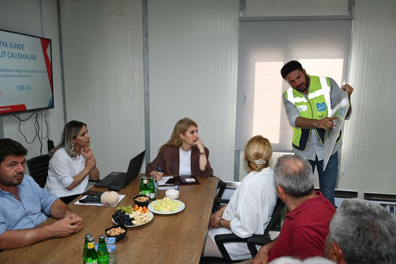 Malatya’nın yeni yaşam alanlarından biri olan İkizce Mahallesi’nde yükselen TOKİ