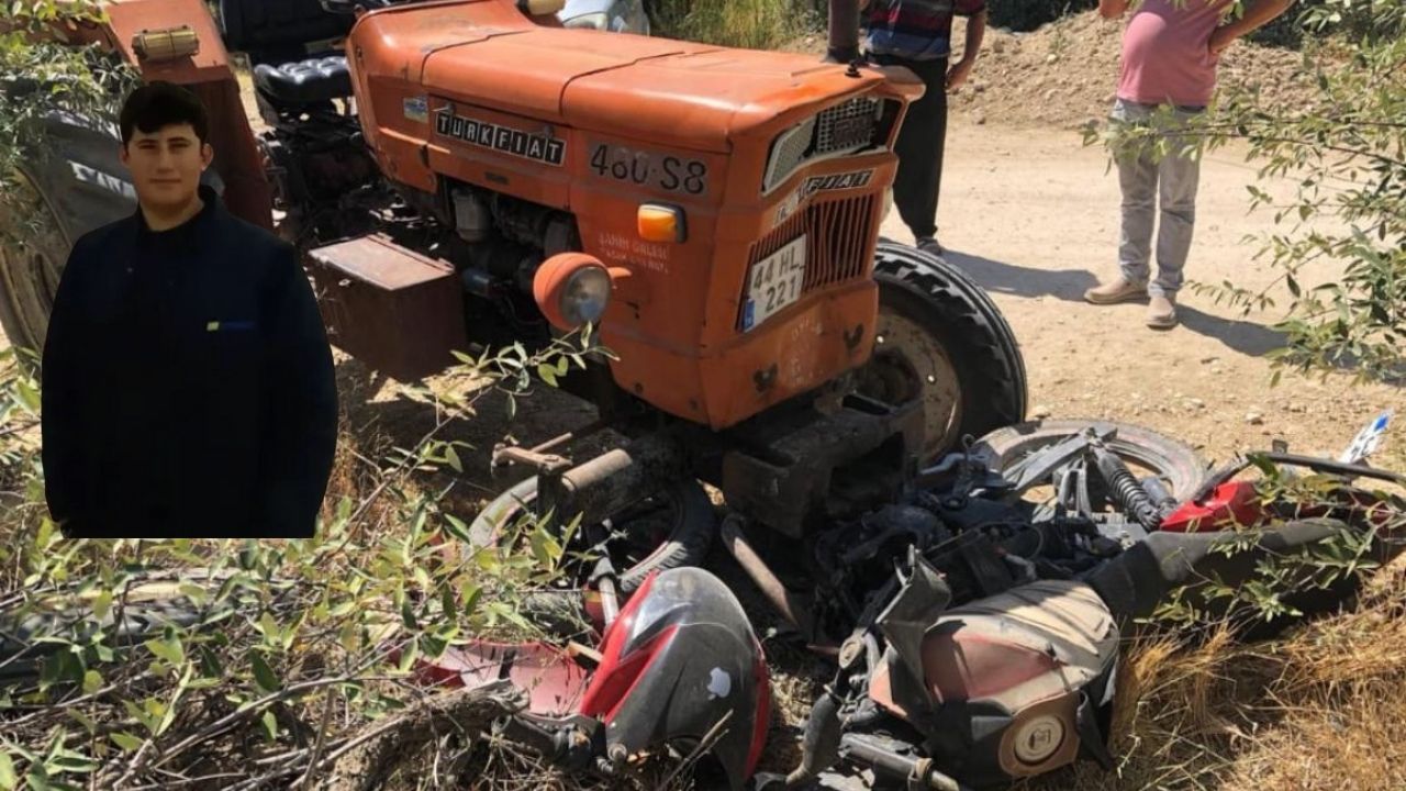 Darende’de Feci Kaza: 17 Yaşındaki Motosiklet Sürücüsü Hayatını Kaybetti MALATYA