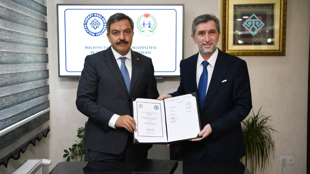 Malatya Turgut Özal Üniversitesi ile KOOP-İŞ Sendikası Arasında Toplu İş