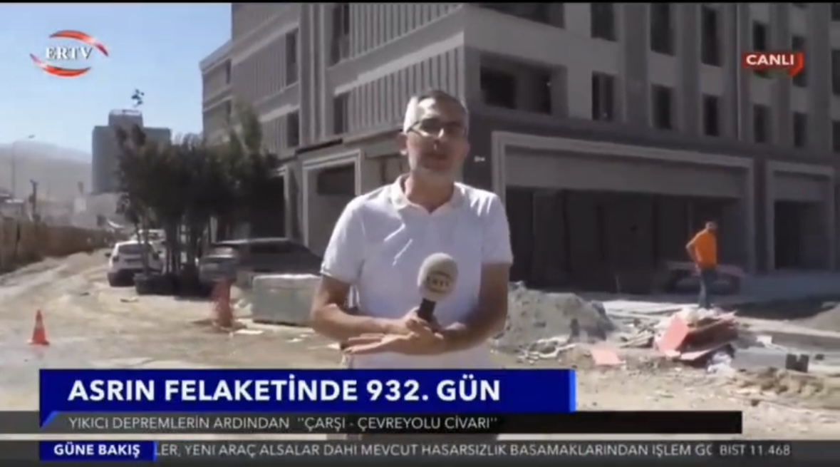 Depremde Sahadan Ayrılmayan Gazeteci Burak Altun’a Canlı Yayında Engel 6 Şubat’ta en çok sahada yer alan gazeteci Burak Altun,