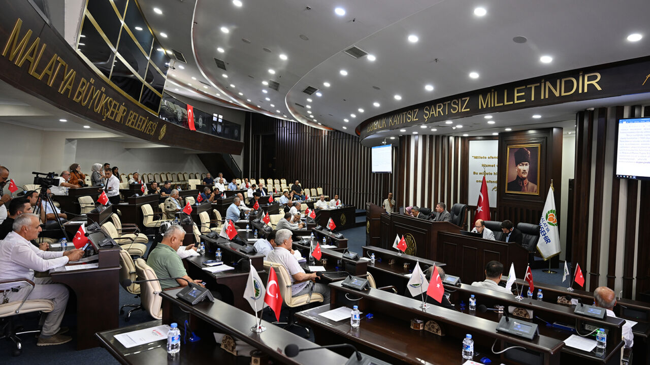Malatya Büyükşehir Belediye Meclisi, Ağustos ayı toplantılarının II. birleşimi Malatya