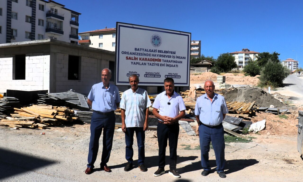 Malatya’nın Battalgazi ilçesi Göztepe Mahallesi’nde, hayırsever iş insanı Salih Karademir’in