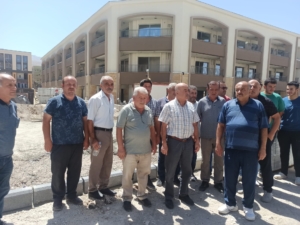 Malatya’nın önemli ticaret merkezlerinden Şire Pazarı, deprem sonrası yeniden inşa