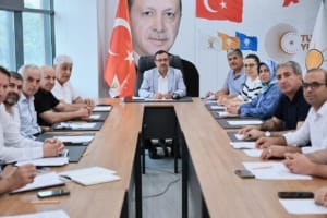 AK Parti Malatya İl Başkanlığı’ndan Haftalık Toplantı AK Parti Malatya