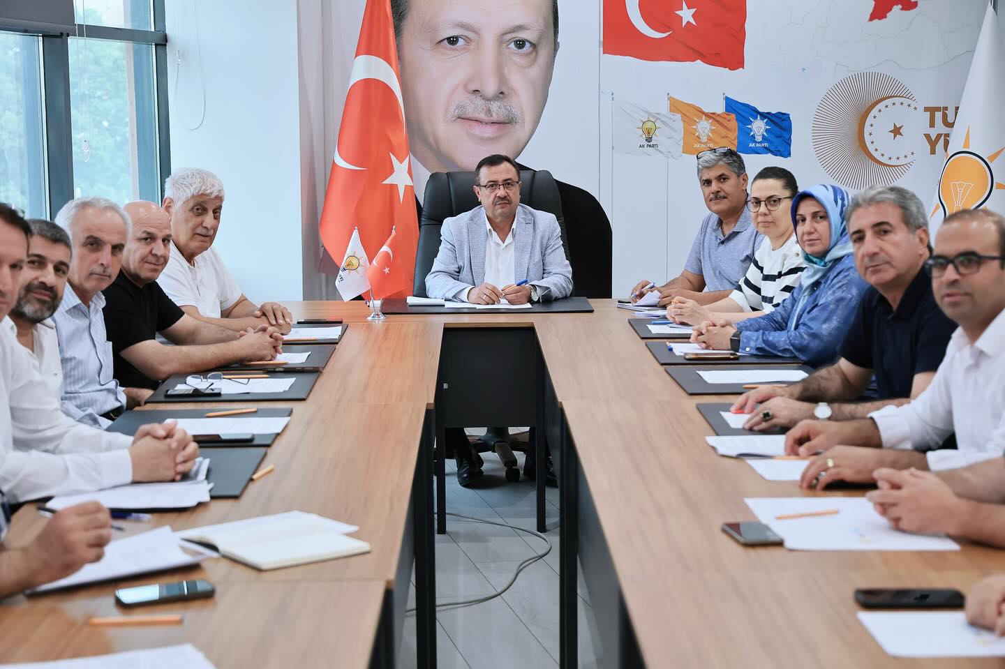 AK Parti Malatya İl Başkanlığı’ndan Haftalık Toplantı AK Parti Malatya