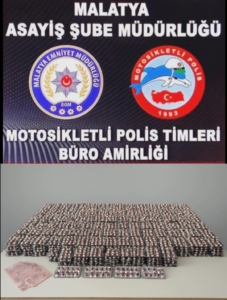 Malatya’da polis ekiplerinin düzenlediği iki ayrı operasyonda uyuşturucu madde ve