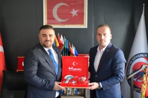 Malatya Girişimci İş İnsanları Derneği (MAGİNDER) Başkanı Salih Karademir ve