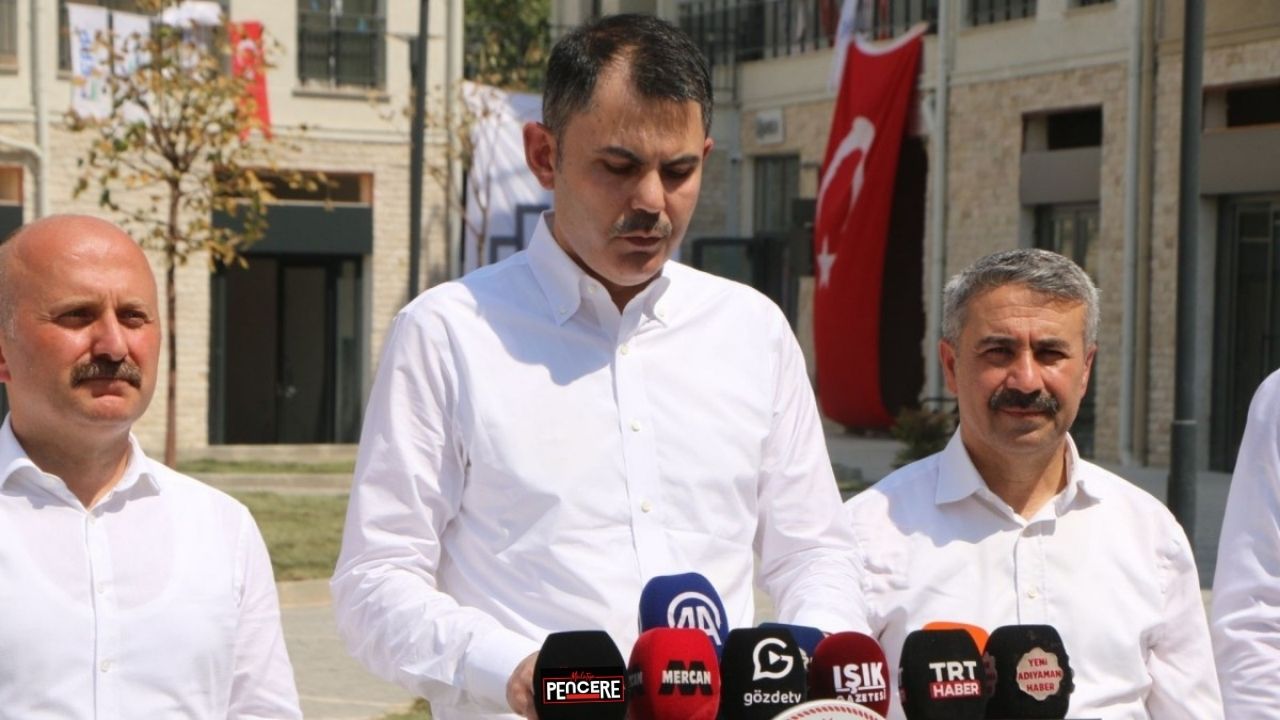 Çevre, Şehircilik ve İklim Değişikliği Bakanı Murat Kurum’dan Önemli Açıklama