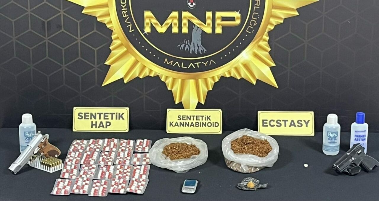 Malatya’da Uyuşturucuya Geçit Yok: Torbacılara Yönelik 3 Ayrı Operasyon, 9