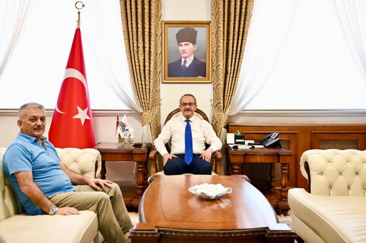 Eski Malatya Valisi Ersin Yazıcı’dan Vali Seddar Yavuz’a Ziyaret: Malatya’nın