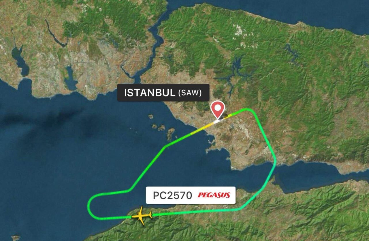 MALATYA – Pegasus Hava Yolları’nın İstanbul Sabiha Gökçen – Malatya