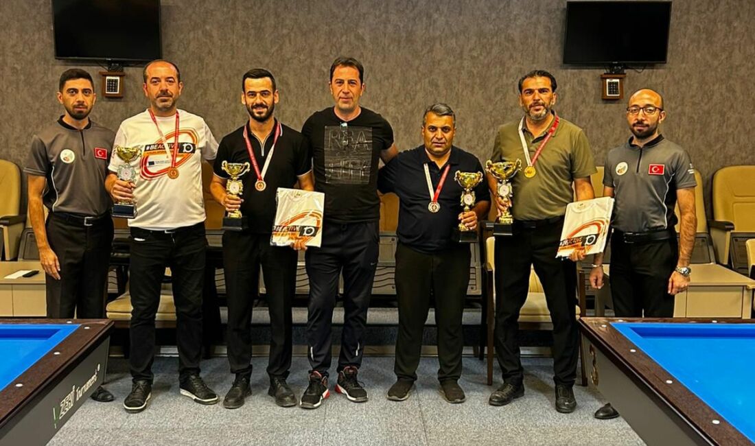 Malatya’da düzenlenen 3 Bant Bilardo İl Şampiyonası 2. Etap seçmeleri,