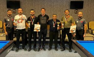 Malatya’da düzenlenen 3 Bant Bilardo İl Şampiyonası 2. Etap seçmeleri,