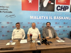 CHP Malatya Milletvekili Veli Ağbaba ve CHP İstanbul Milletvekili Cemal