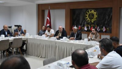 MTSO ev sahipliğinde düzenlenen toplantıda Aksa Malatya Doğalgaz yetkilileriyle bir
