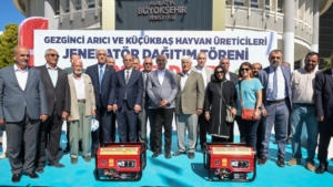 Malatya Büyükşehir Belediyesinden üreticilere jeneratör ve sıvat desteği. Malatya Büyükşehir