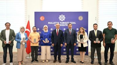 Başarılı Akademisyenleri Ödüllendirildi Malatya Turgut Özal Üniversitesi’nde, dünyanın en etkili bilim insanlarının yer