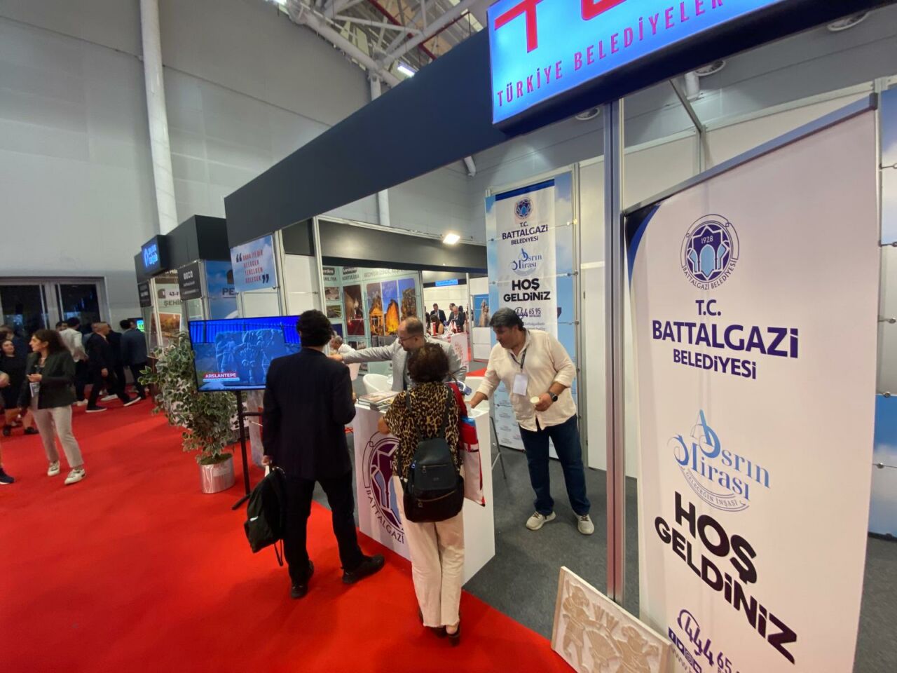 Battalgazi Belediyesi, İstanbul Turizm Fuarı’nda Arslantepe Höyüğü başta olmak üzere