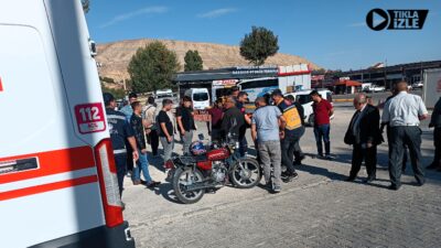 Malatya’nın Darende ilçesinde D300 Karayolu üzerinde meydana gelen kazada otomobilin
