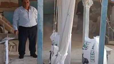 Darende'de 35 yıldır hizmet veren ilçenin son değirmeni de kepenk