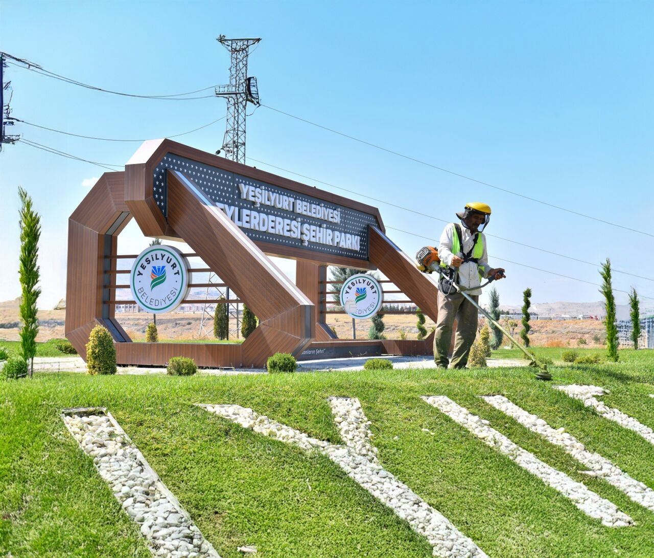 Malatya’nın Yeşilyurt ilçesinde bulunan park ve sosyal yaşam alanları, Yeşilyurt