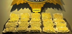 Hekimhan’da Uyuşturucu Operasyonu: 12 Kilo 800 Gram Esrar Ele Geçirildi