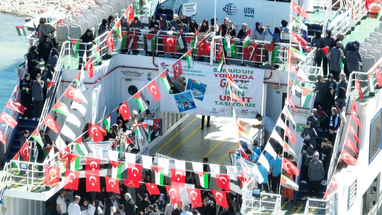 Malatya’da Öğrenciler “Sumud’un Yolunda, Gazze İçin Umut Taşıyoruz” Programıyla Gazze’ye
