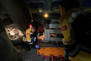 Malatya’nın Doğanşehir ilçesi Erkenek Mahallesi’nde meydana gelen trafik kazasında bir