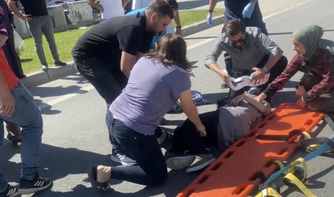 Malatya-Elazığ karayolunda yolun karşısına geçmeye çalışan yabancı uyruklu anne ve