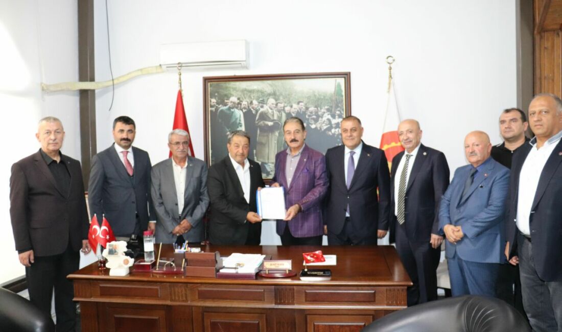 MHP Malatya Milletvekili Mehmet Fendoğlu başkanlığındaki MHP heyeti, Malatya Esnaf