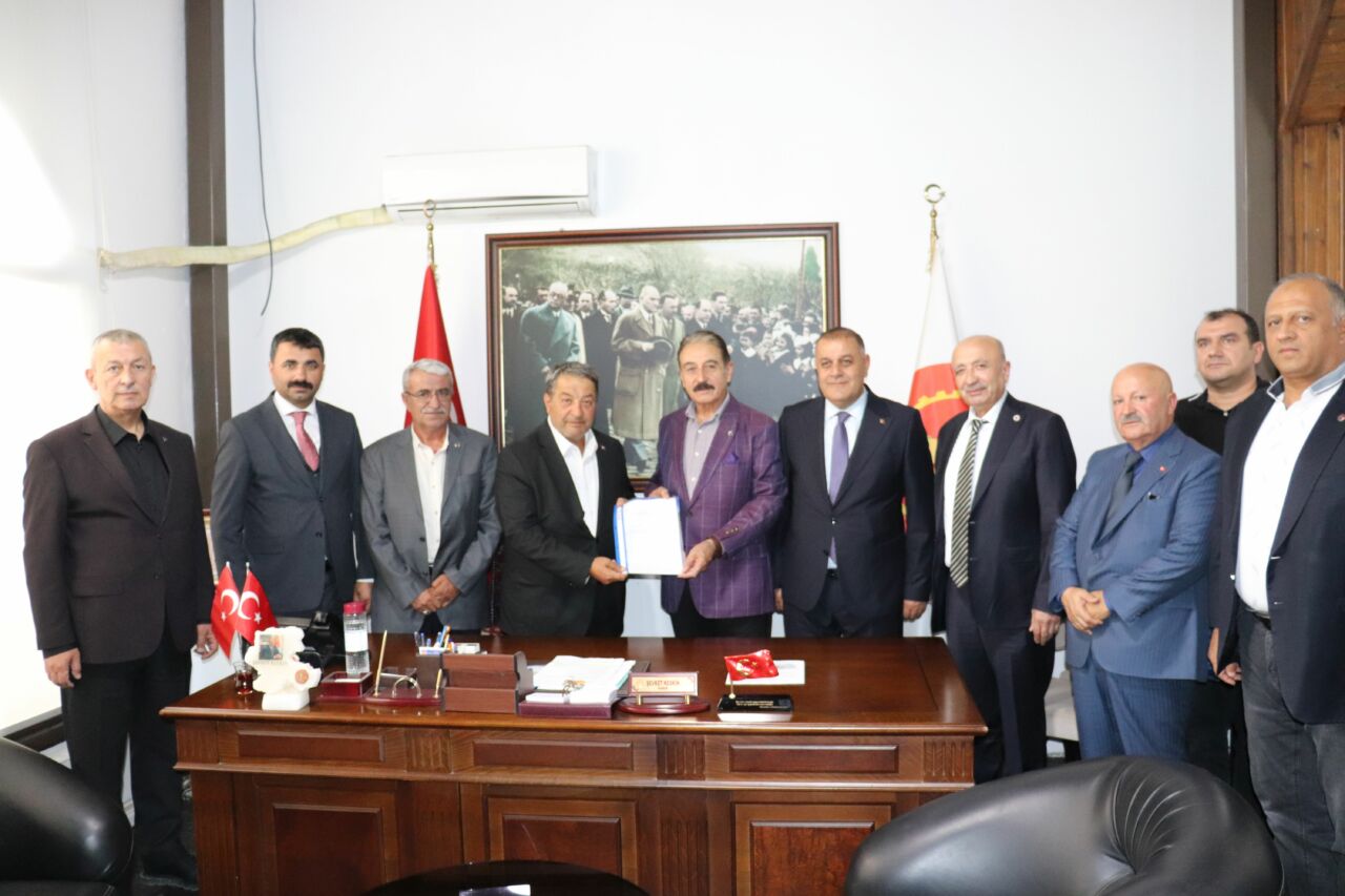 MHP Malatya Milletvekili Mehmet Fendoğlu başkanlığındaki MHP heyeti, Malatya Esnaf