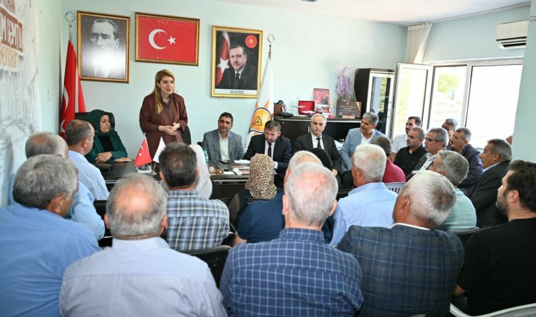 AK Parti Malatya Milletvekili İnanç Siraç Kara Ölmeztoprak, Yazıhan ziyaretinde