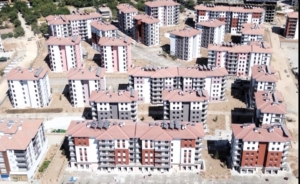 Hacı Derviş Mahallesi’nde yapımı tamamlanan 5. Etap 339 Konut Projesinde