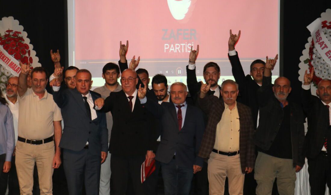 Zafer Partisi Malatya İl Başkanlığı 2. Olağan Genel Kurulu’nda mevcut