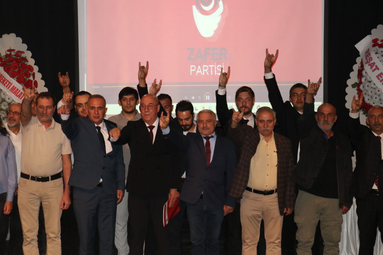 Zafer Partisi Malatya İl Başkanlığı 2. Olağan Genel Kurulu’nda mevcut