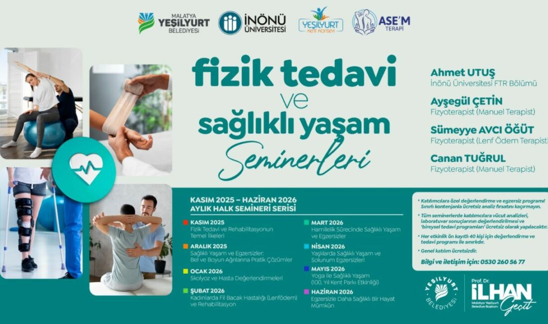 Yeşilyurt Belediyesi ve Yeşilyurt Kent Konseyi, vatandaşların fiziksel sağlığını korumak,