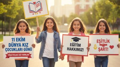 Birleşmiş Milletler kararıyla kutlanan 11 Ekim Dünya Kız Çocukları Günü,