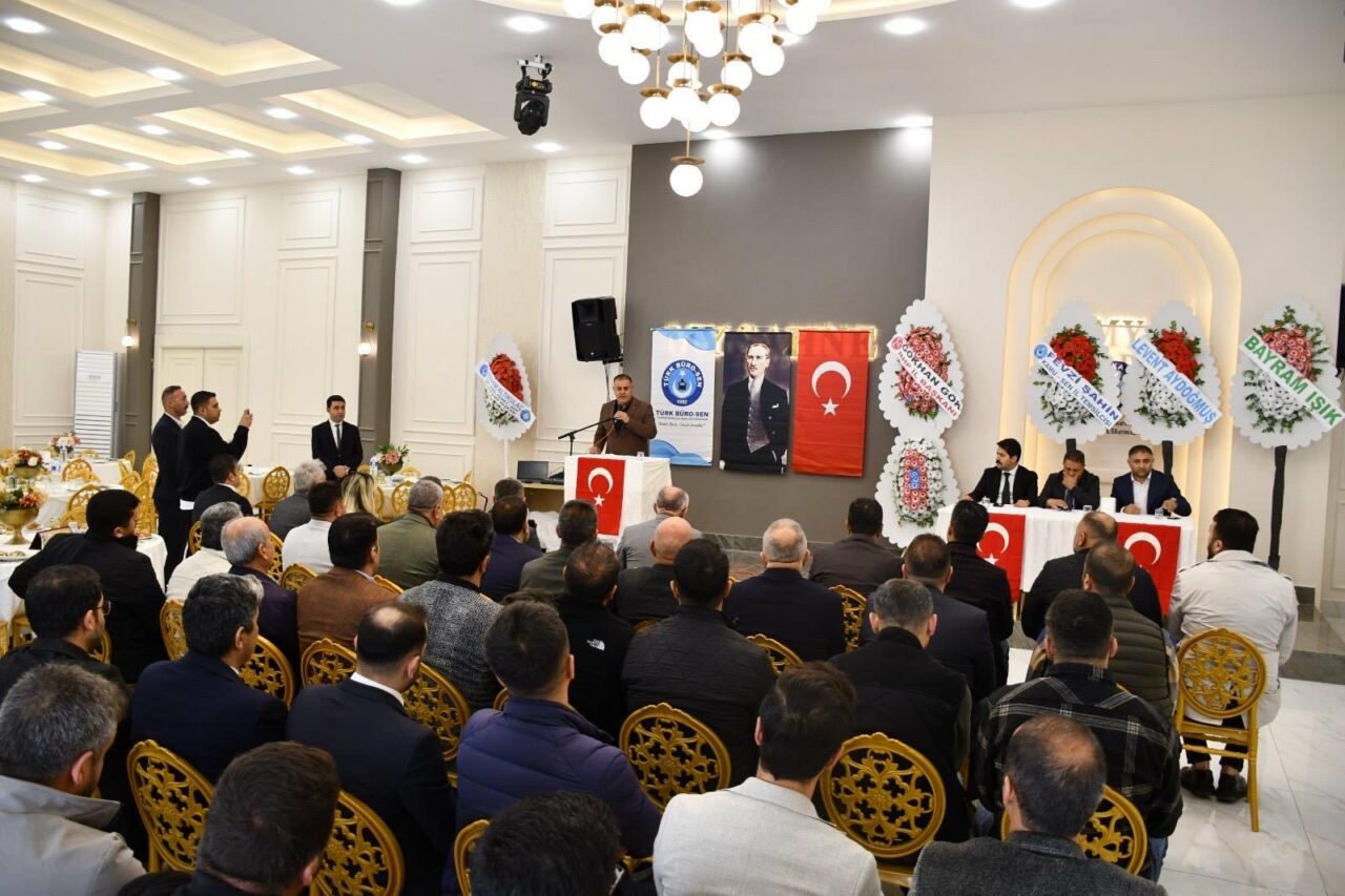 Türk Büro-Sen Malatya 1 Nolu Şubesi’nin 8. Olağan Genel Kurulu’nda