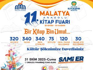 Malatya Büyükşehir Belediyesi ve Valiliğin işbirliğiyle düzenlenen 11. Malatya Anadolu