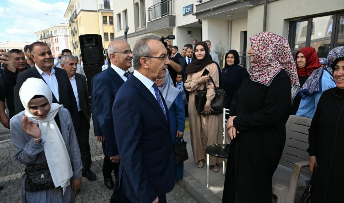 Malatya’da Toplu Konut İdaresi Başkanlığı (TOKİ) tarafından inşa edilen Bahçebaşı