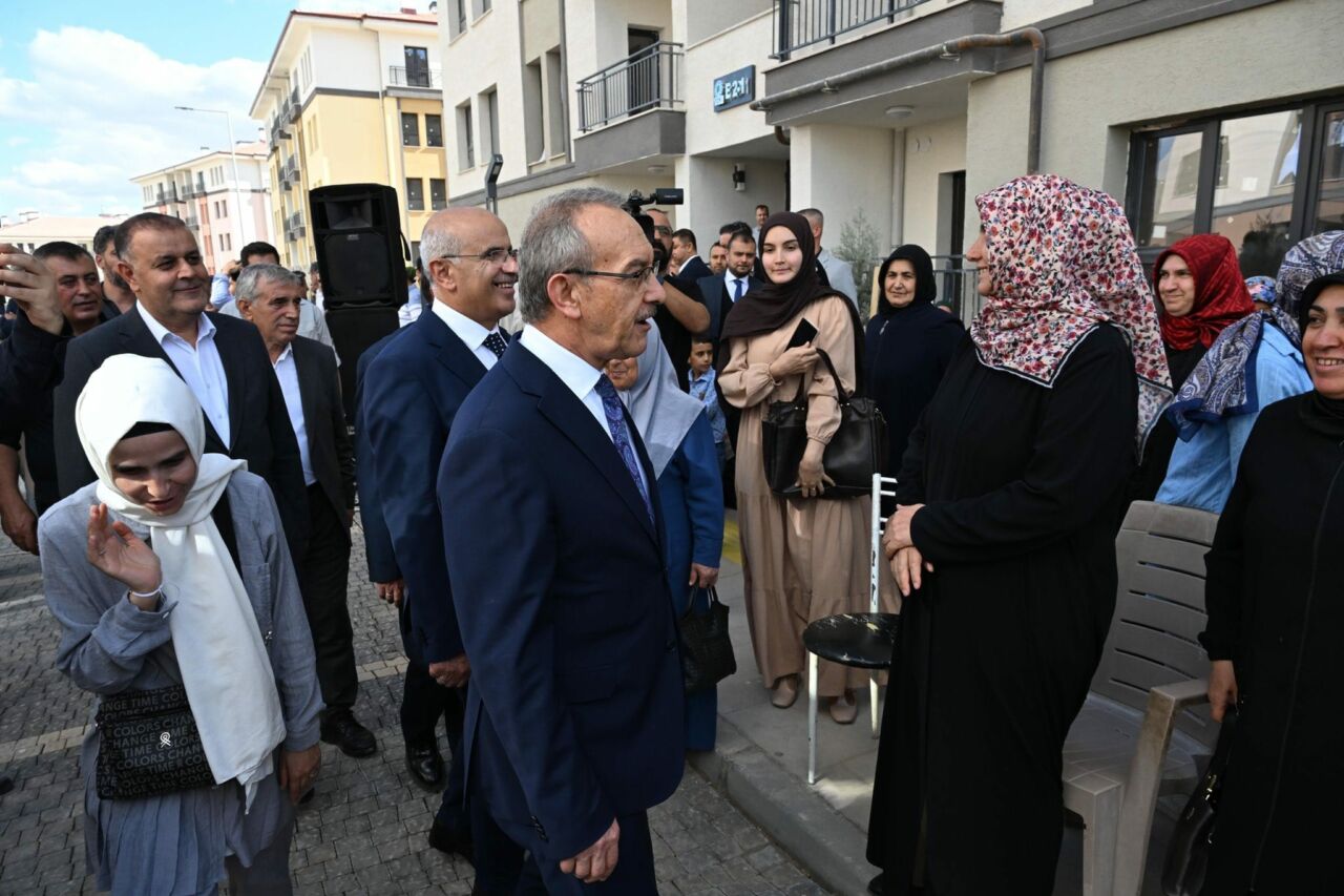 Malatya’da Toplu Konut İdaresi Başkanlığı (TOKİ) tarafından inşa edilen Bahçebaşı