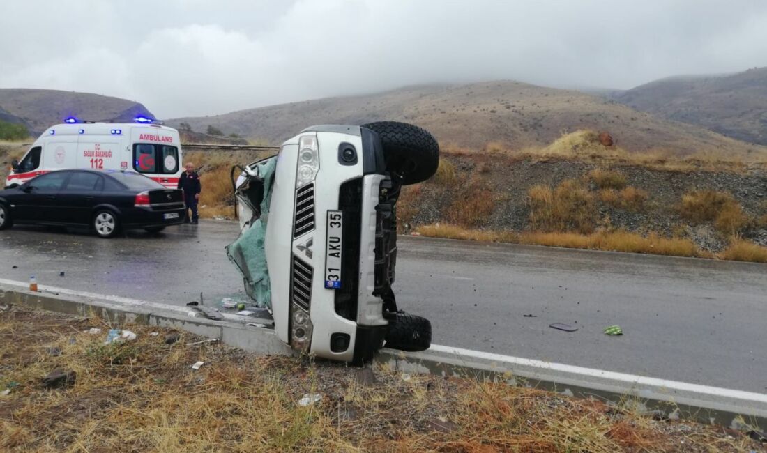 Malatya'nın Darende ilçesi mevkiinde, Malatya-Kayseri Karayolu üzerinde tek taraflı bir